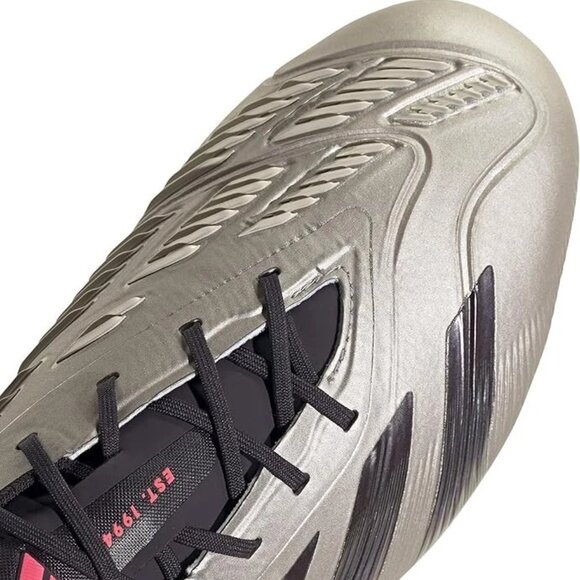 NEW adidas Predator Elite FG Soccer Cleats Men\'s Size 10 Platinum Metallic main image 9